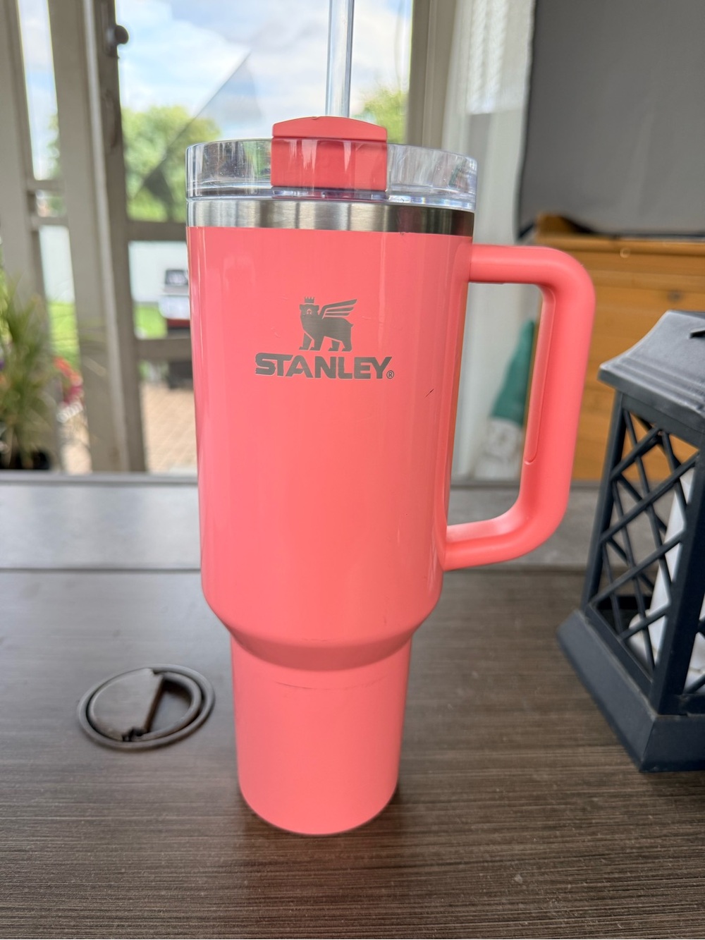 Stanley 40oz H2.0 FlowState Quencher Tumbler - Coral Fixation